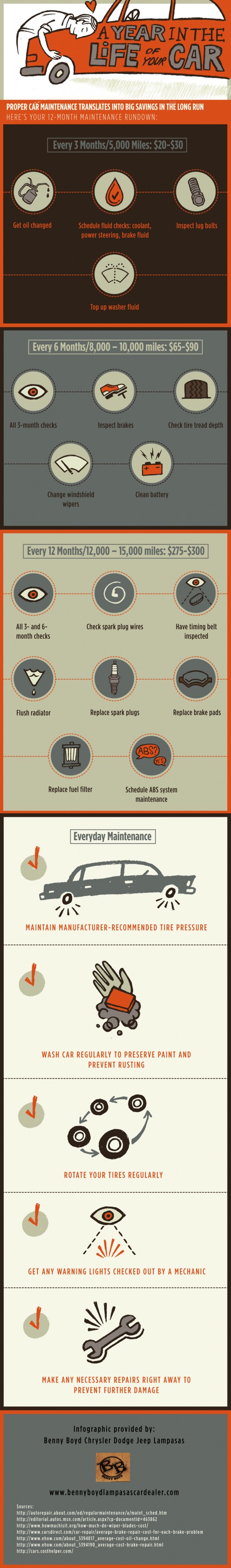 A Year in the Life of Your Car