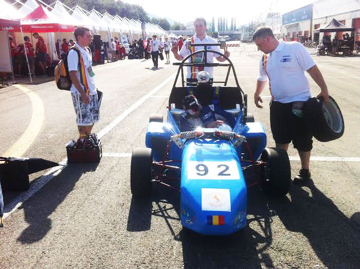 timisoara la UPT Racing Team, formula electric hybrid italia